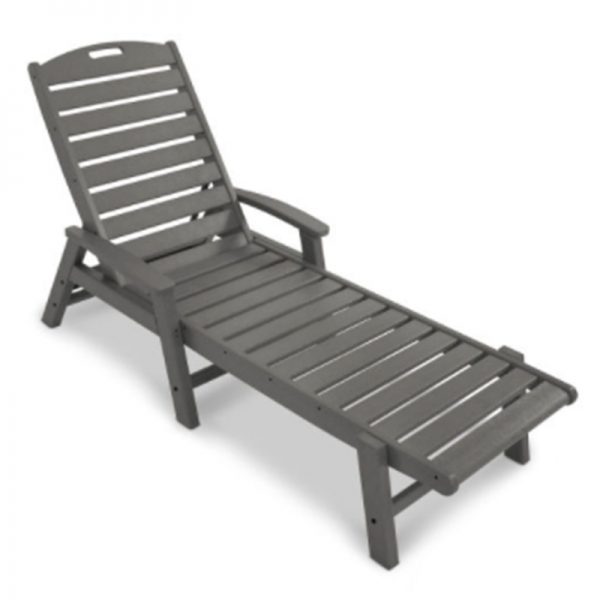 Trex Yacht Club Chaise with Arms - Stepping Stone